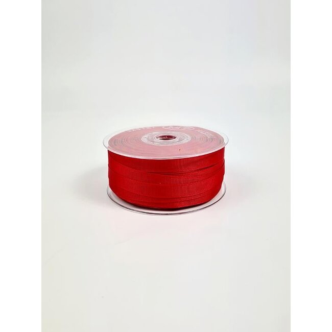 Gros Grain Lint Rood/Rozetinten