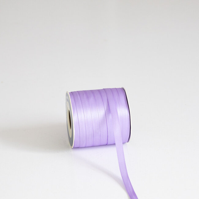 Satinband Lilla/Blauschattierungen