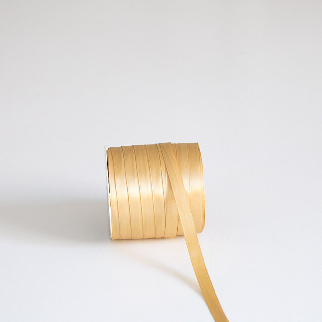 Satin ribbon natural shades light