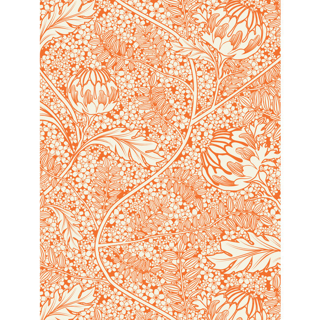 Salon des Fleurs Korallen-Seiden papier