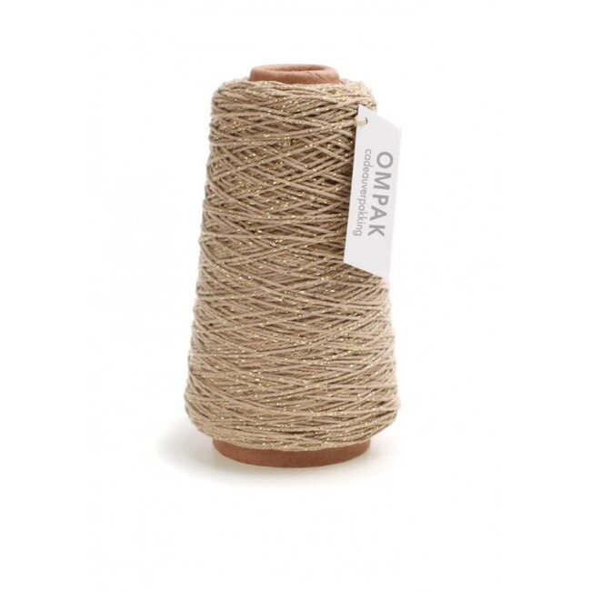Cotton Cord lurex Natural shades