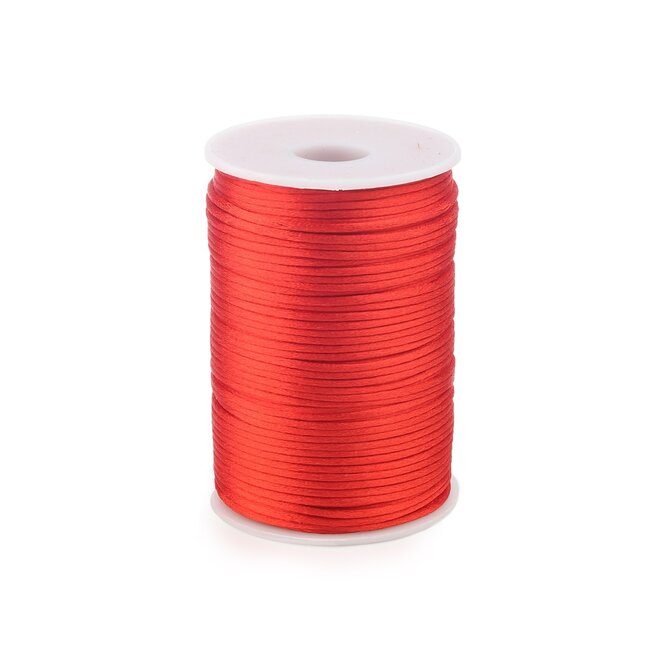 silk cord red/rose shades