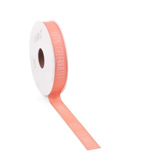 Op=Op Lets celebrate ribbon peach