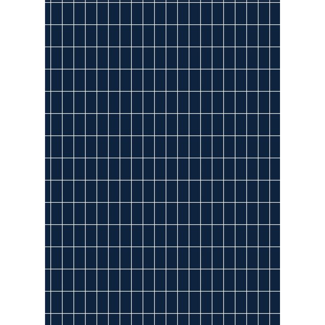 Grid Yellow/Blue giftwrapping paper
