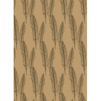 Fern giftwrapping