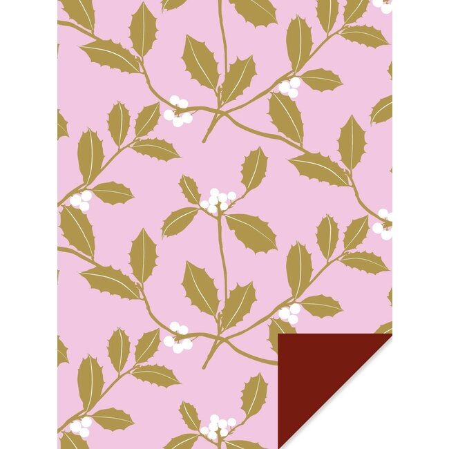 Sophora Rosa/Gold geschenkpapier