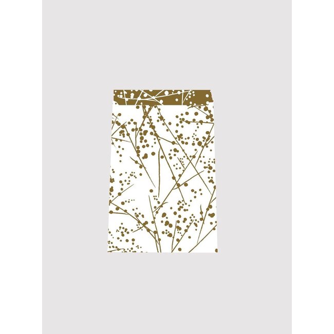 Paris Chic White/Gold gift bags