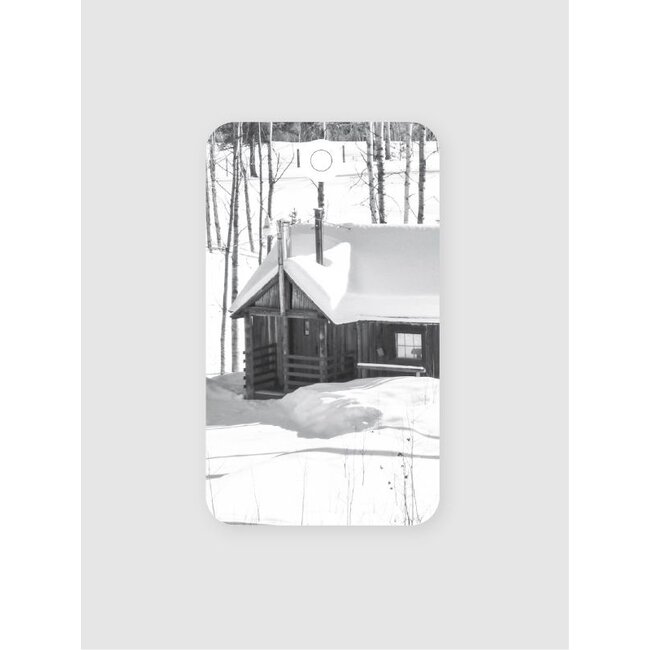 Winter walk gift tags