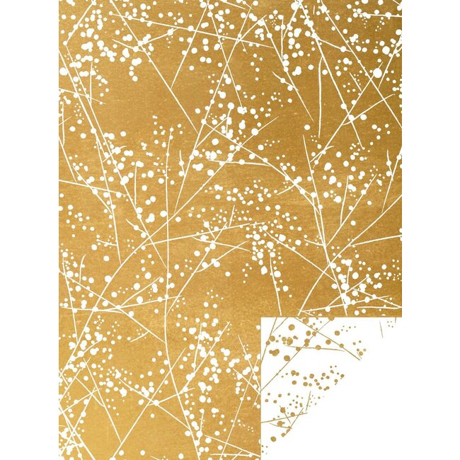 Paris Chic Gold inpakpapier