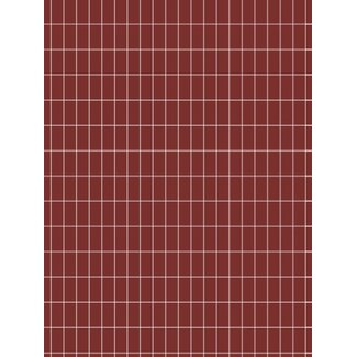 Grid burgundy giftwrapping