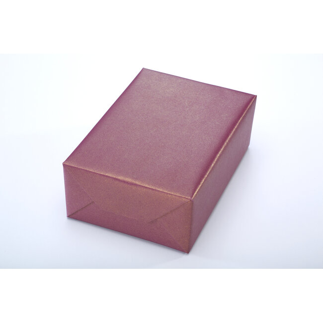 Roze uni parelmoer  inpakpapier