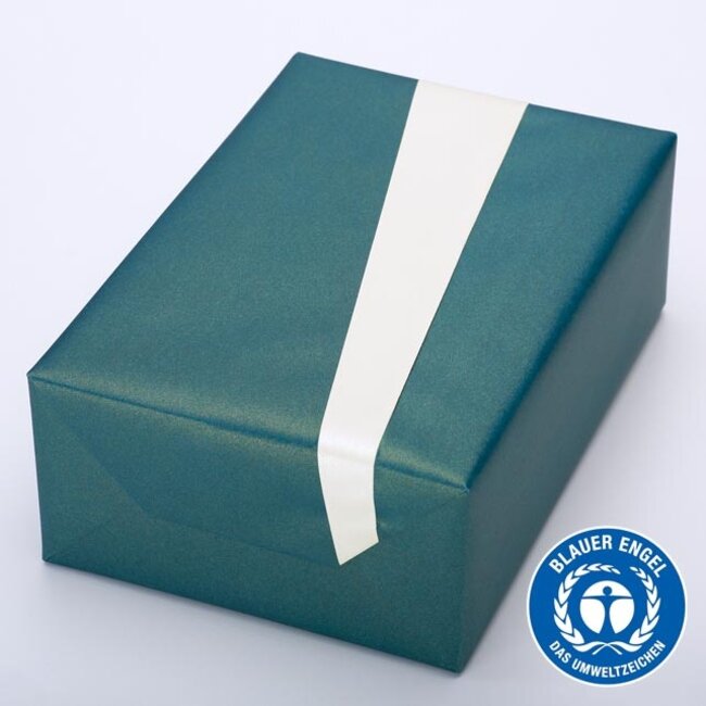 Green Uni Pearl Geschenkpapier