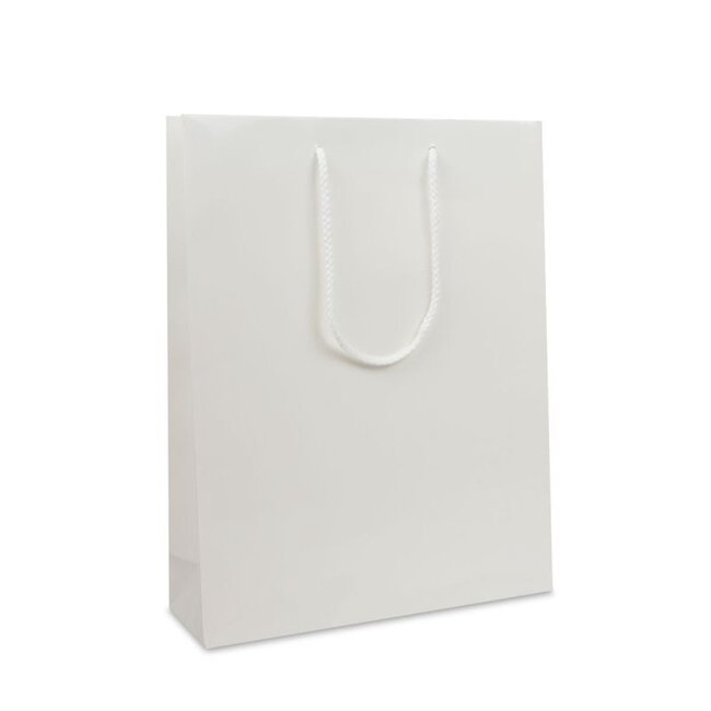 Luxe gloss white draagtas
