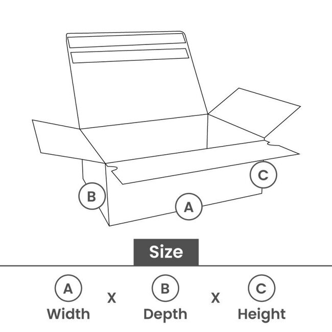 Terrazzo shipping boxes