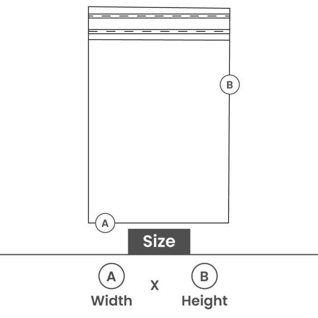 Postal bags with return label, mint green