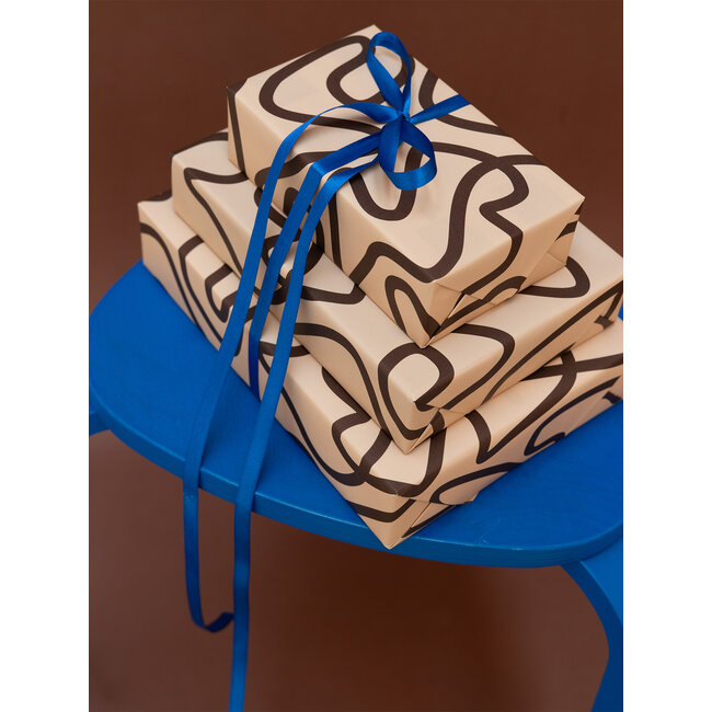 Reconnect braunes Geschenkpapier