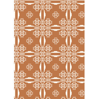 Jolly Winter – braunes Mokka-Geschenkpapier