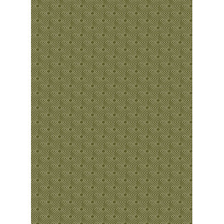 Wallpaper moss green giftwrapping