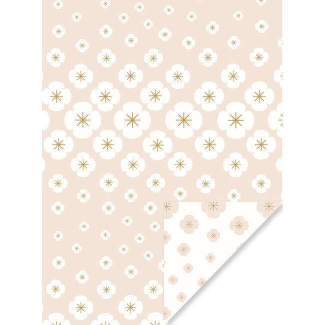 Izumi taupe/beige inpakpapier