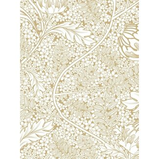 Salon des Fleurs gold tissuepaper