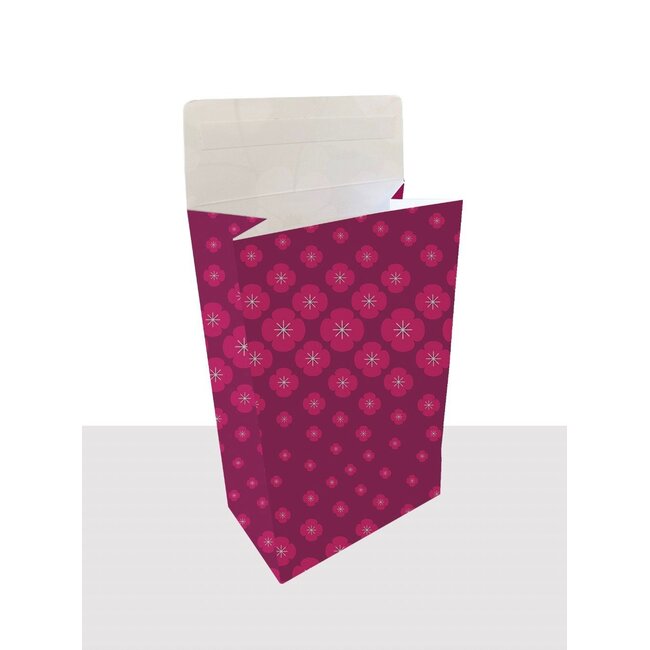 Izumi rosa/fuchsia Premium-Beutel mit Blockboden