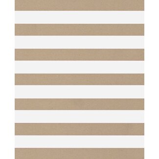 Eco Kraft Classic White Geschenkpapier