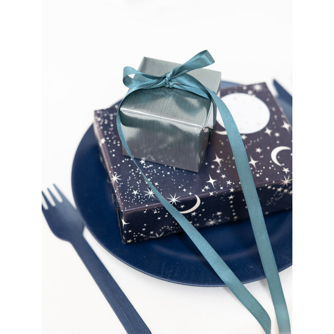 Winternight Darkblue giftwrapping paper