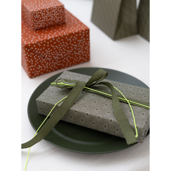 Wallpaper green inpakpapier