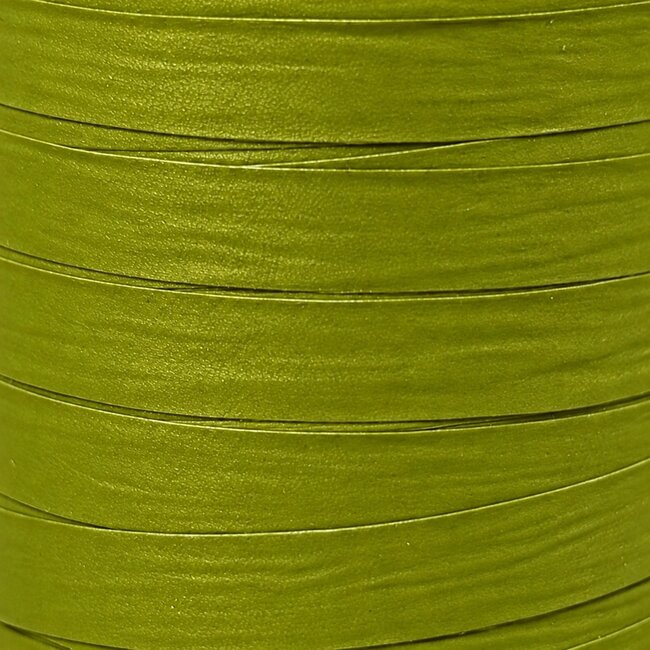 Paporlene ribbon 10mm yellow/green