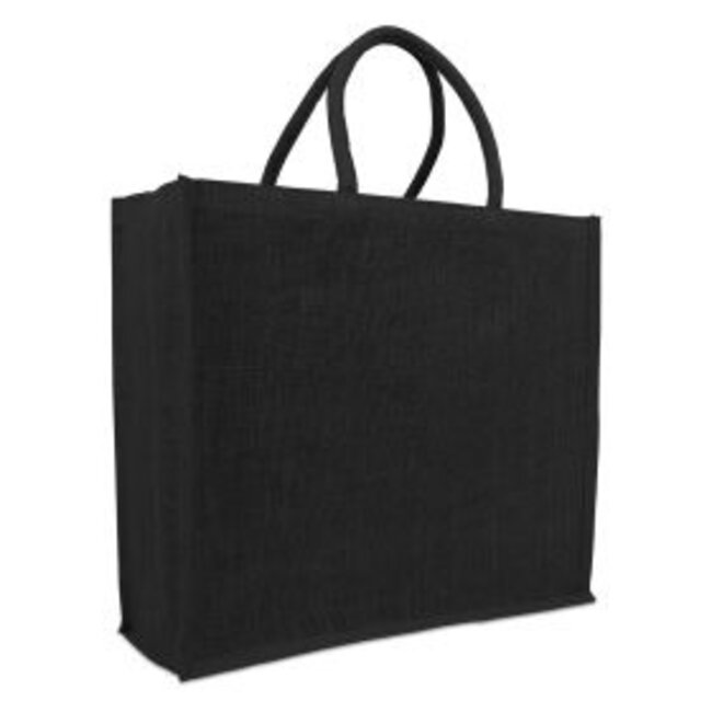Jute tas  zwart