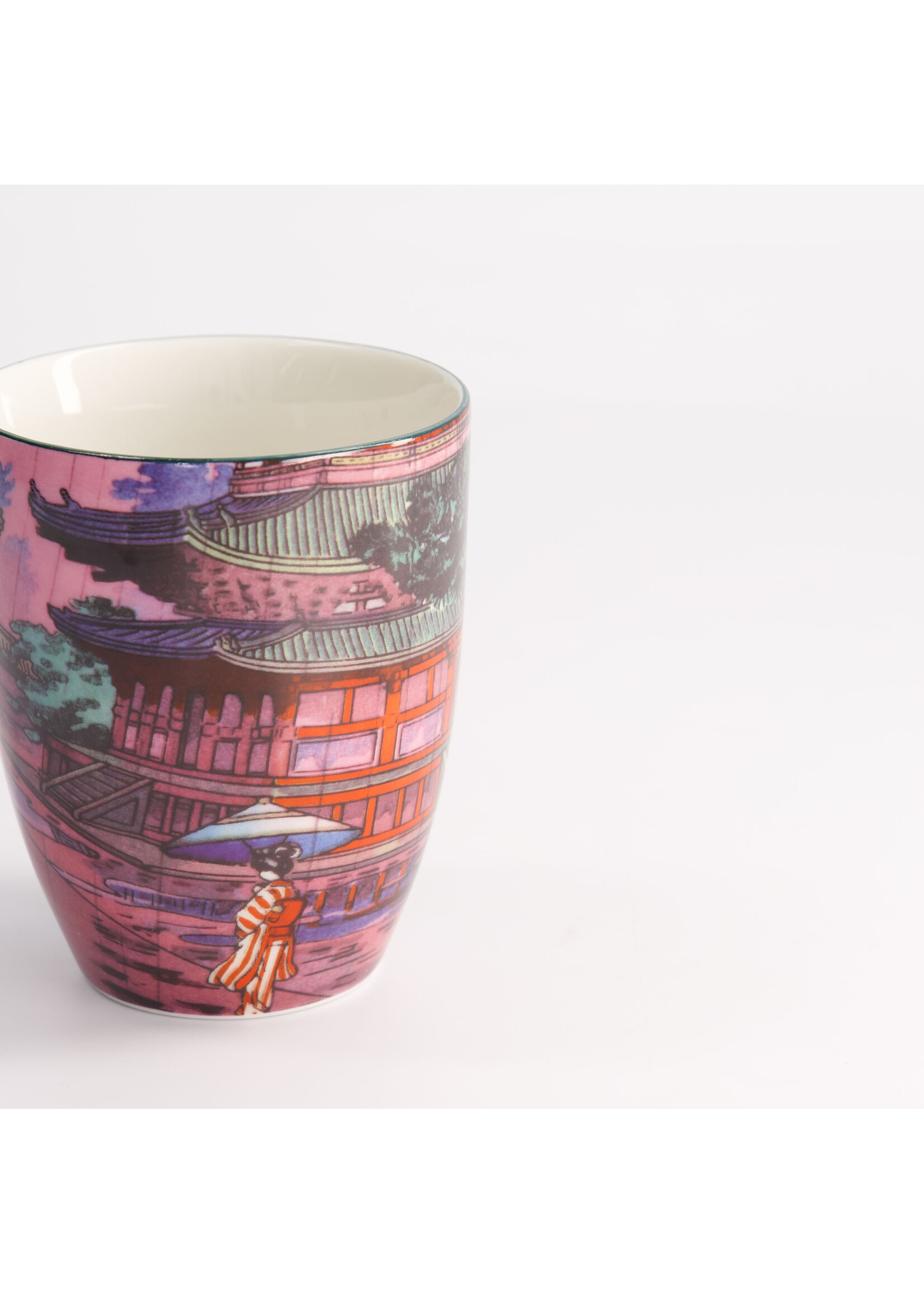 Tokyo Design Studio Kawaii Vintage Temple Mug 8.5x10.2cm 380ml, Giftbox