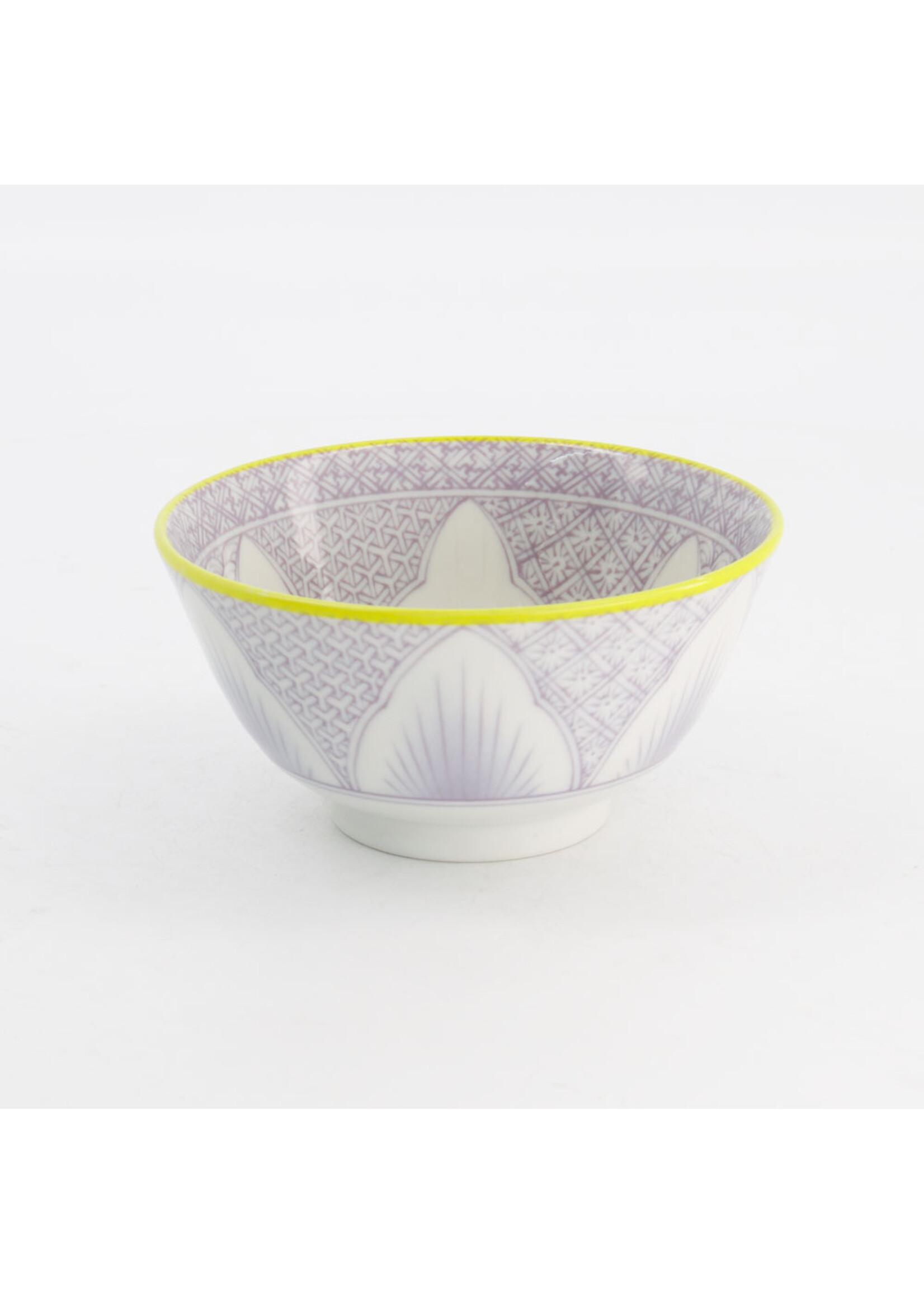 Tokyo Design Studio Lily Flower Bowl 14.8x6.8cm 550ml Purple