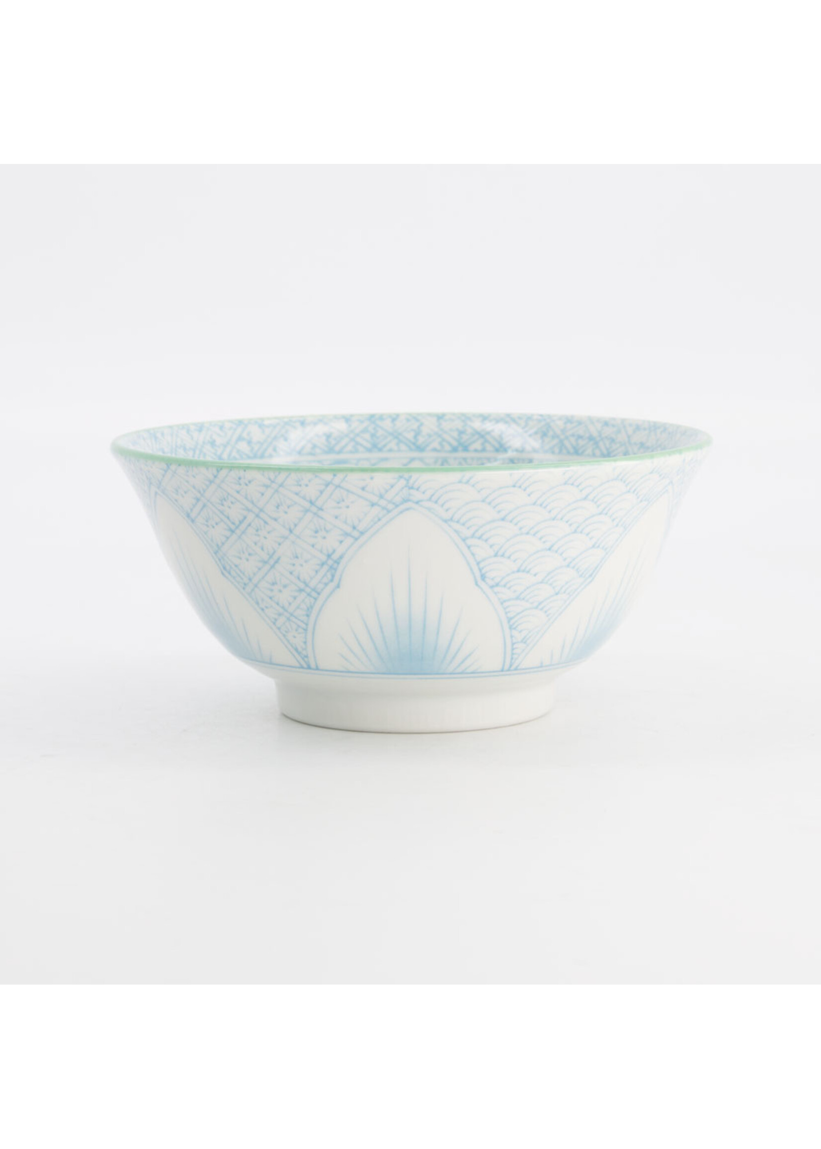 Tokyo Design Studio Lily Flower Bowl 14.8x6.8cm 550ml LightBlue