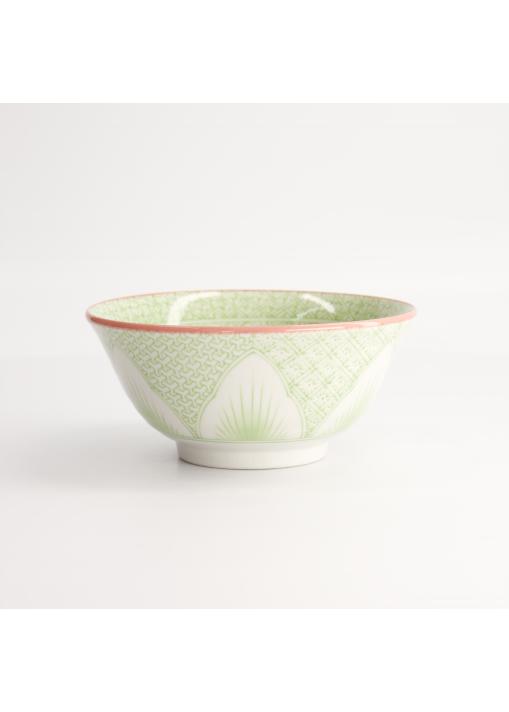 Tokyo Design Studio Lily Flower Bowl 14.8x6.8cm 550ml Green