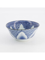 Tokyo Design Studio Lily Flower Bowl 14.8x6.8cm 550ml Blue