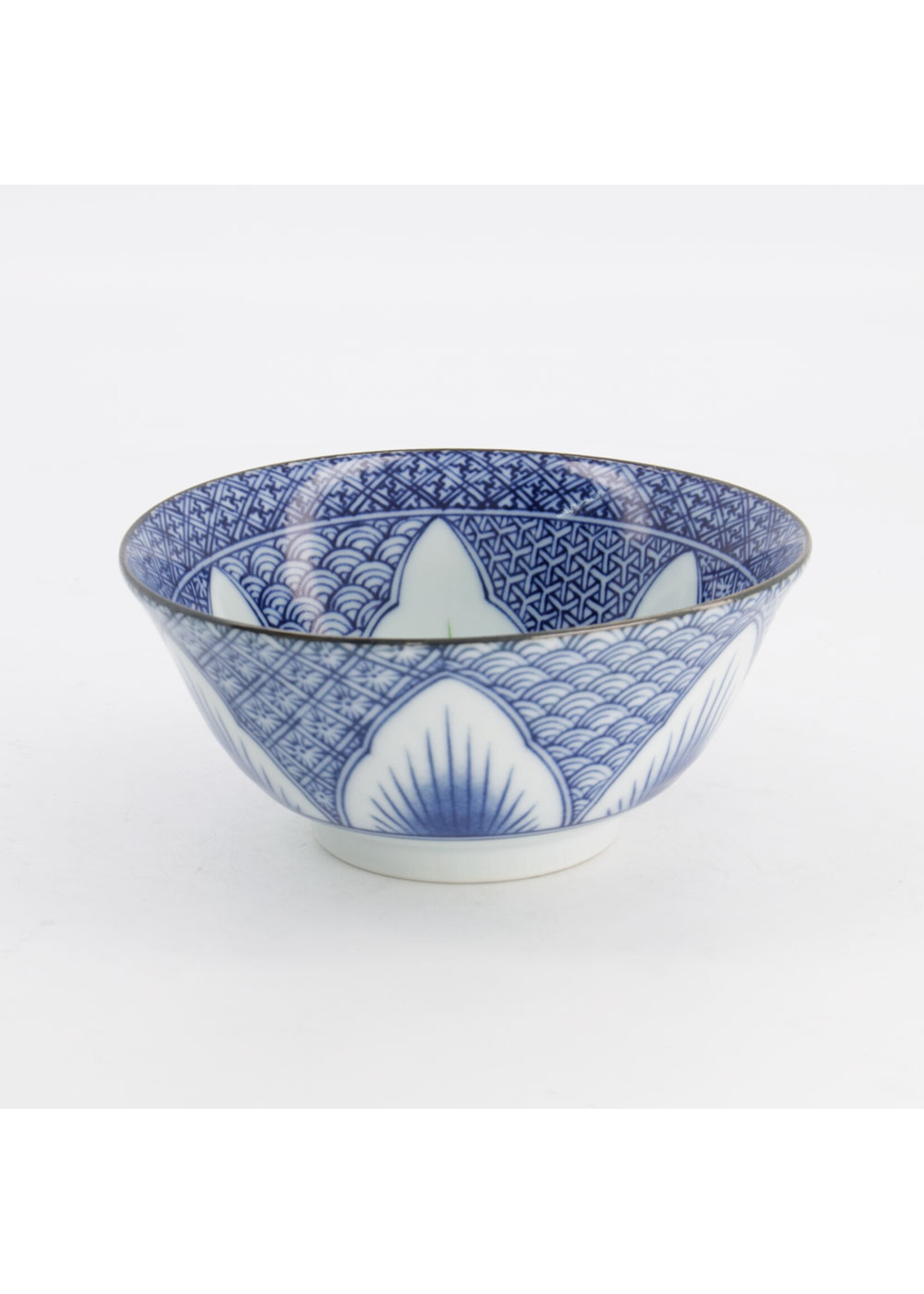 Tokyo Design Studio Lily Flower Bowl 14.8x6.8cm 550ml Blue