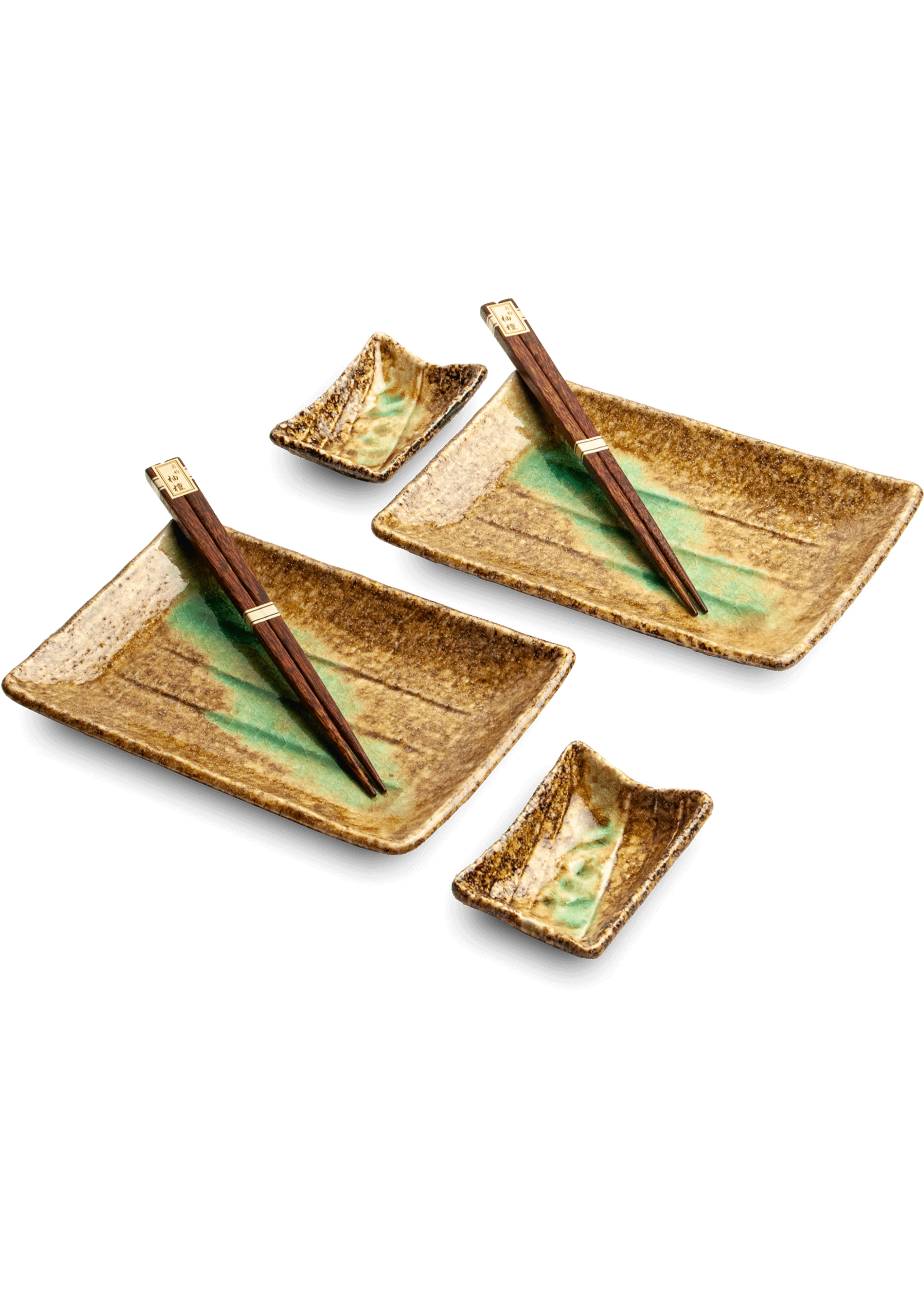 Edo Japan Sushi Set Midori , 2 pers., giftbox, made in Japan