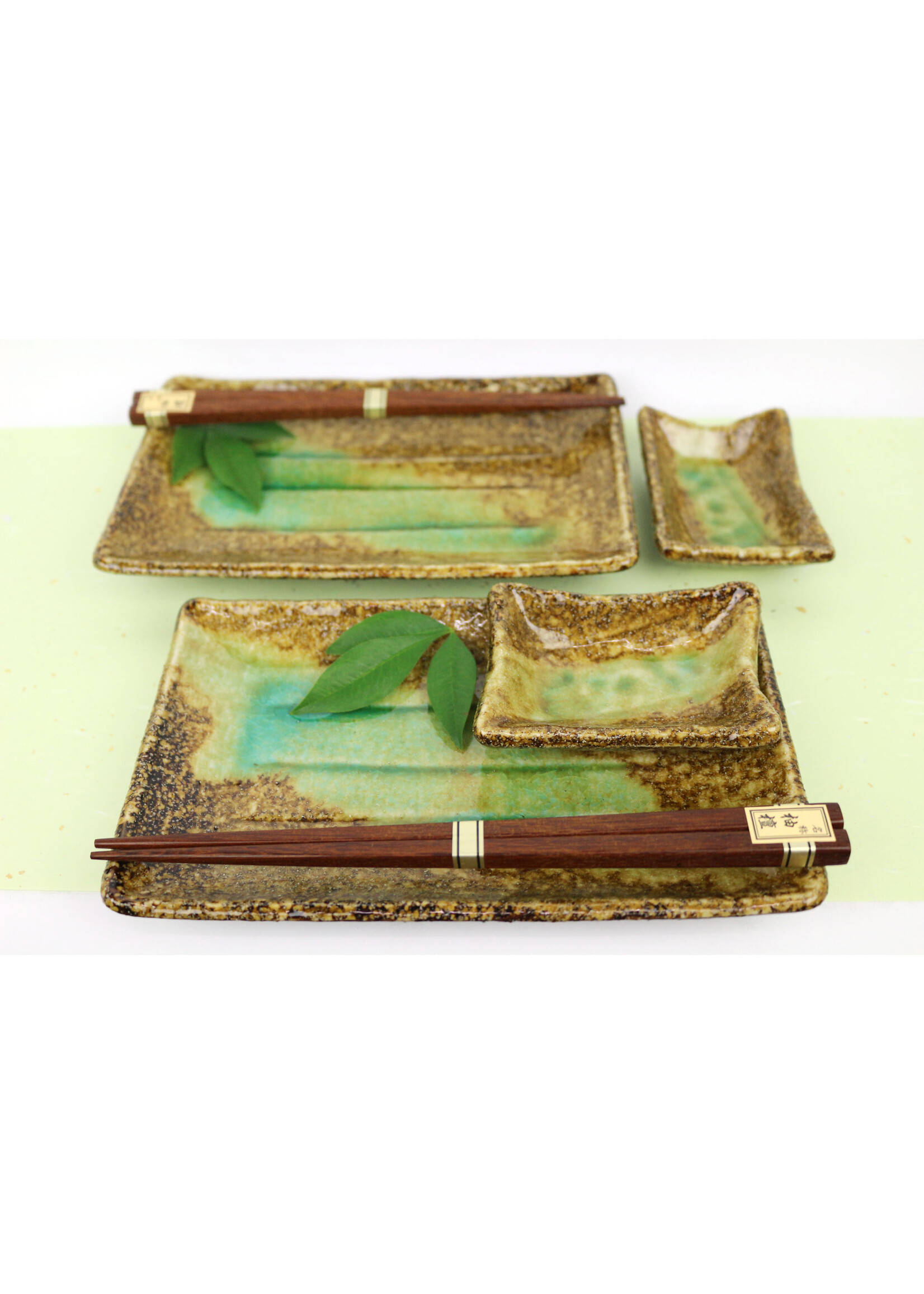 Edo Japan Sushi Set Midori , 2 pers., giftbox, made in Japan