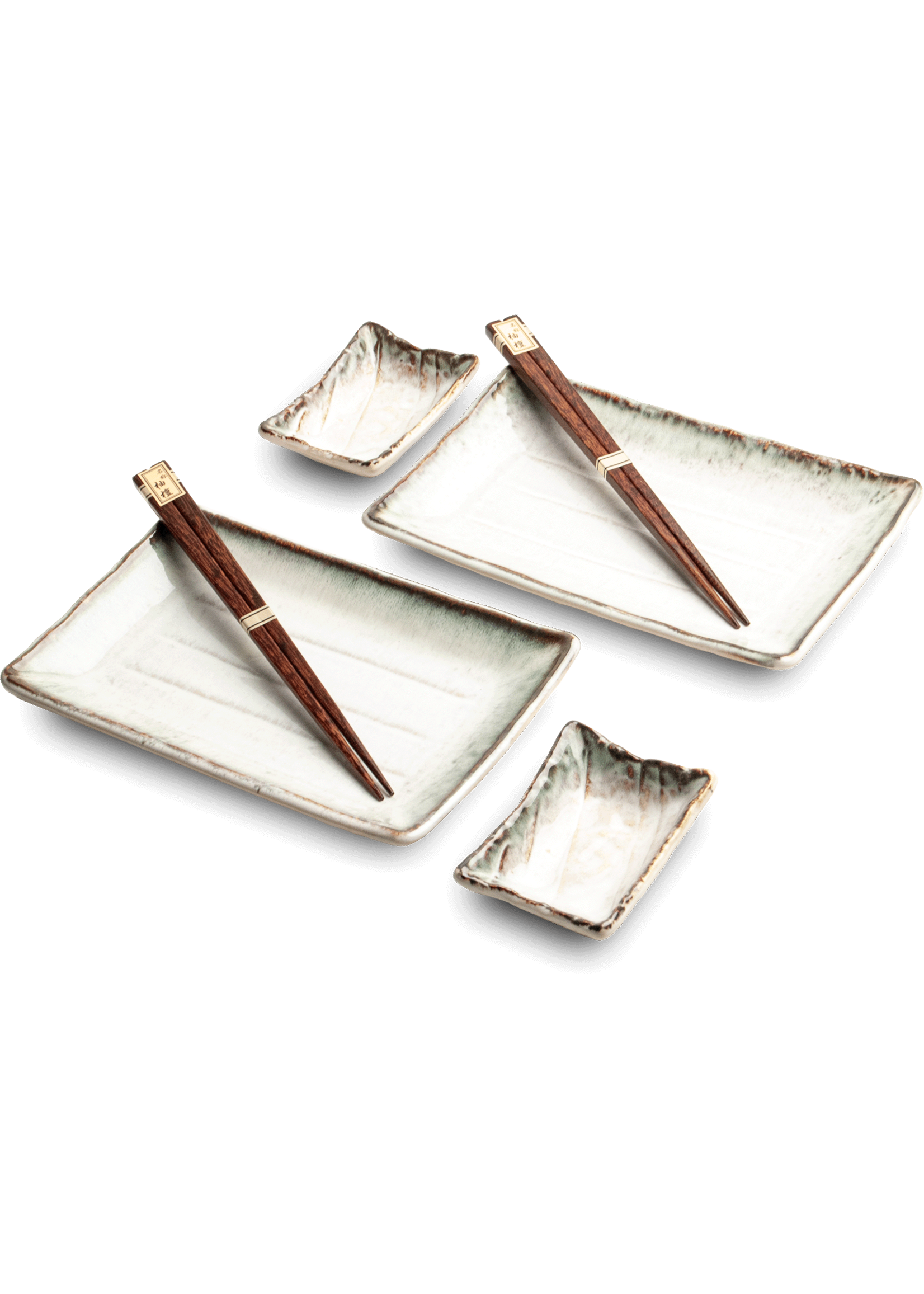 Edo Japan Sushi Set Tsuno , 2 pers., giftbox, made in Japan