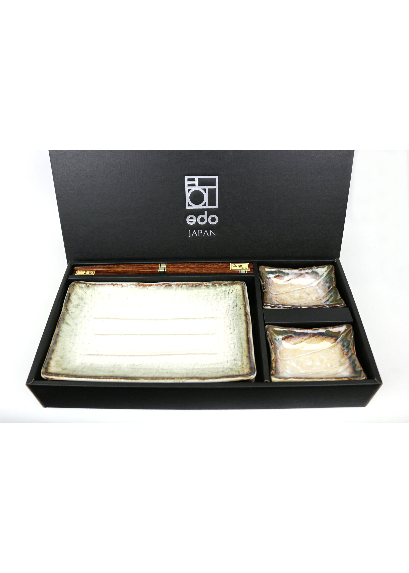 Edo Japan Sushi Set Tsuno , 2 pers., giftbox, made in Japan