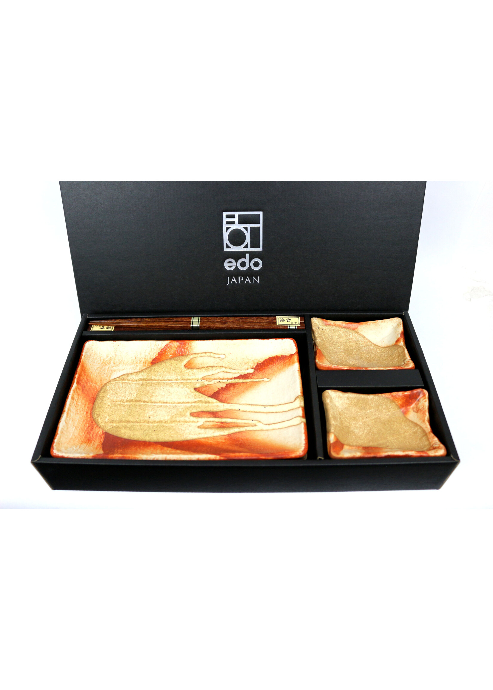 Edo Japan Sushi Set Hanabi , 2 pers., giftbox, made in Japan