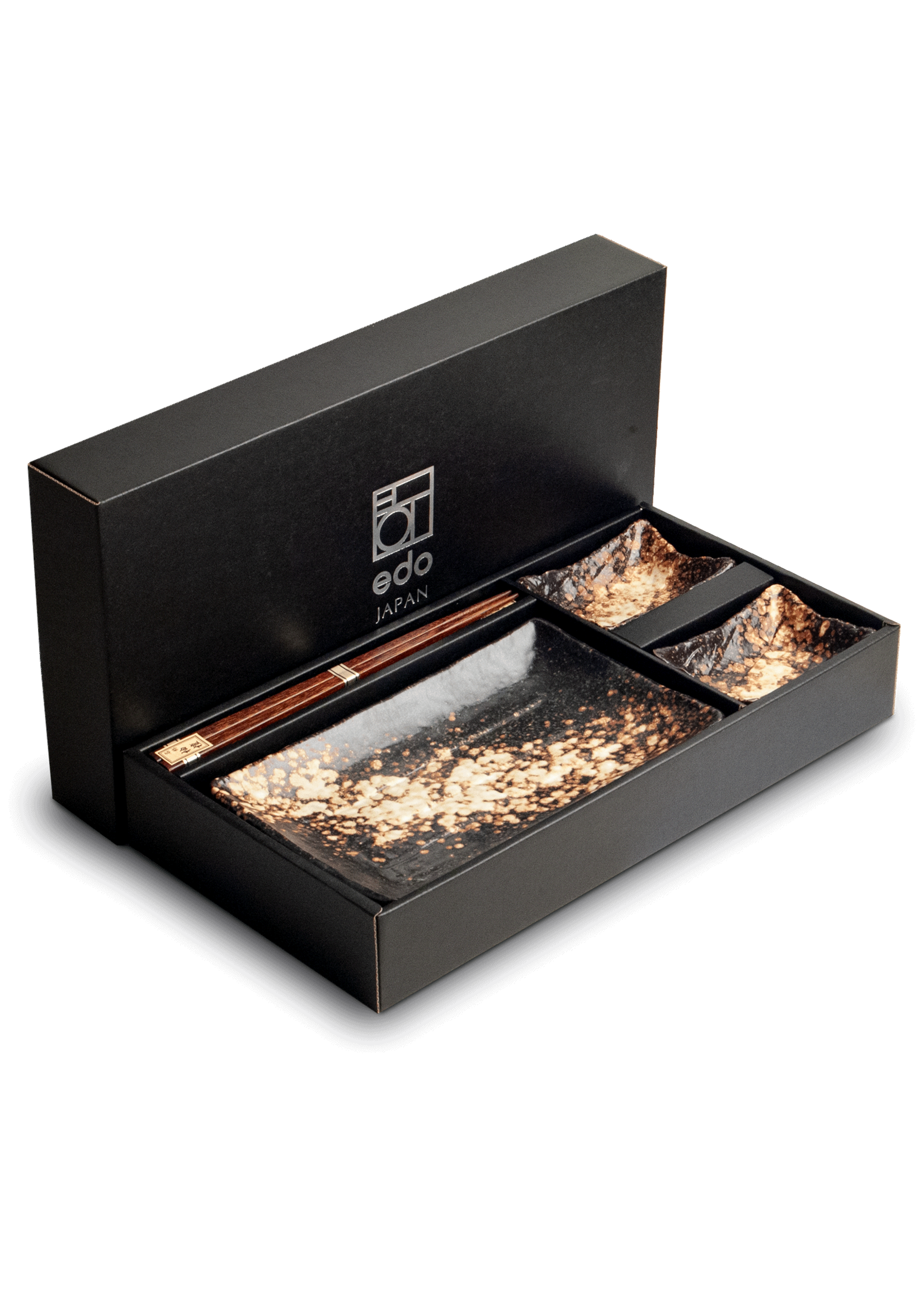 Edo Japan Sushi Set Yogan, 2 pers., giftbox, made in Japan