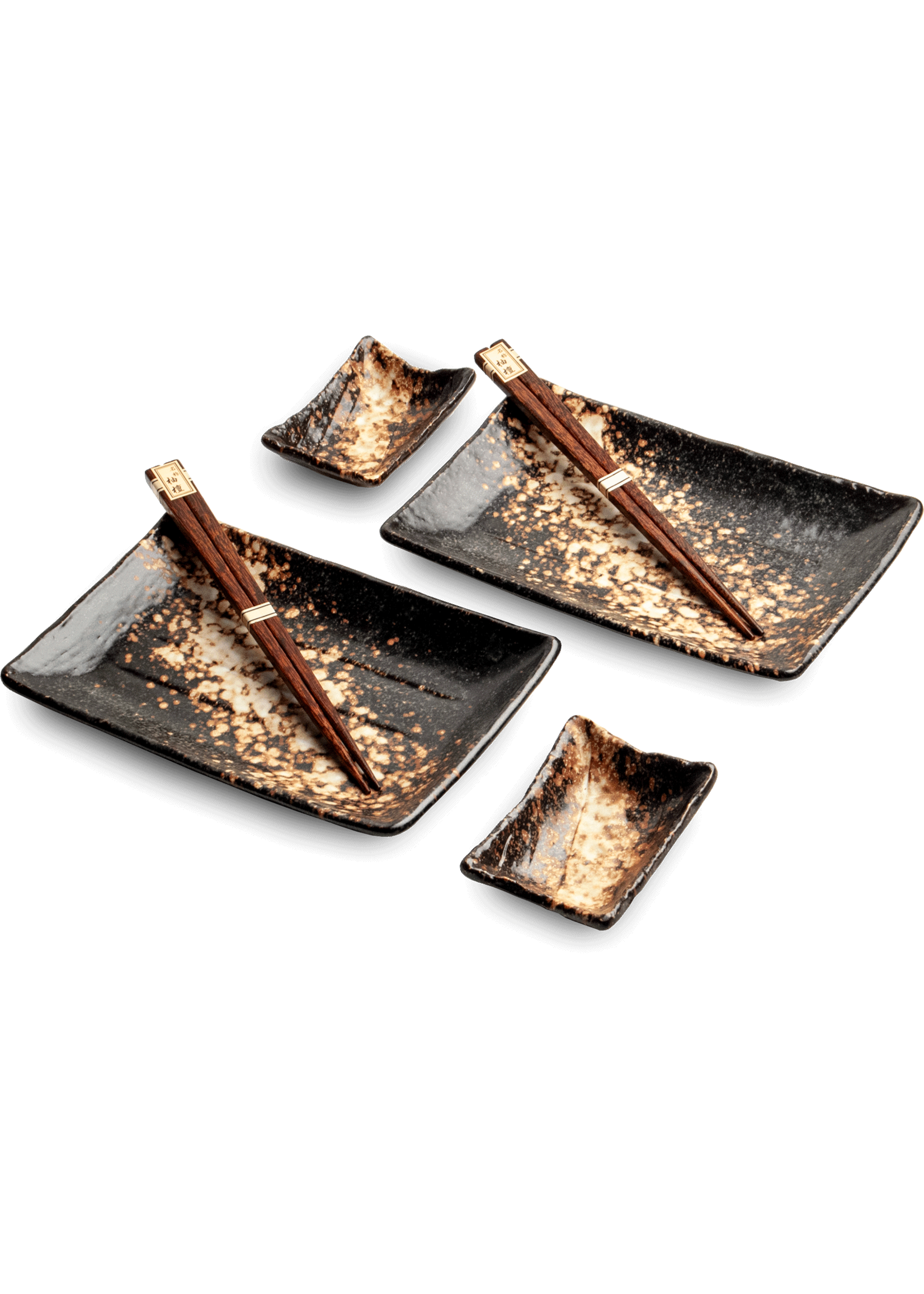 Edo Japan Sushi Set Yogan, 2 pers., giftbox, made in Japan