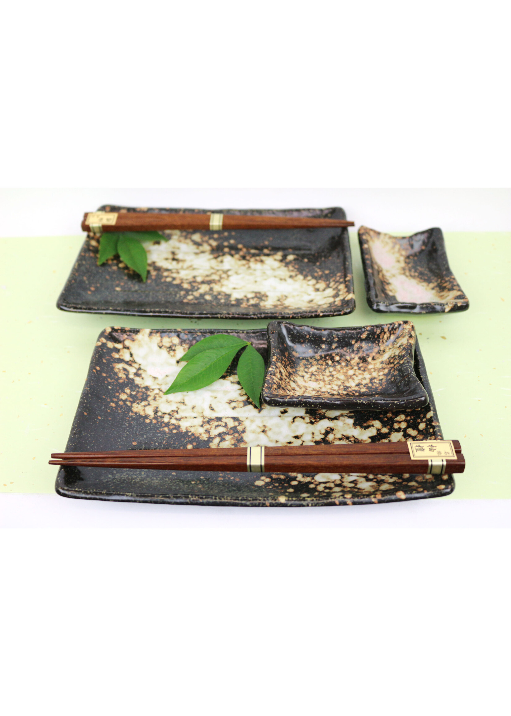 Edo Japan Sushi Set Yogan, 2 pers., giftbox, made in Japan