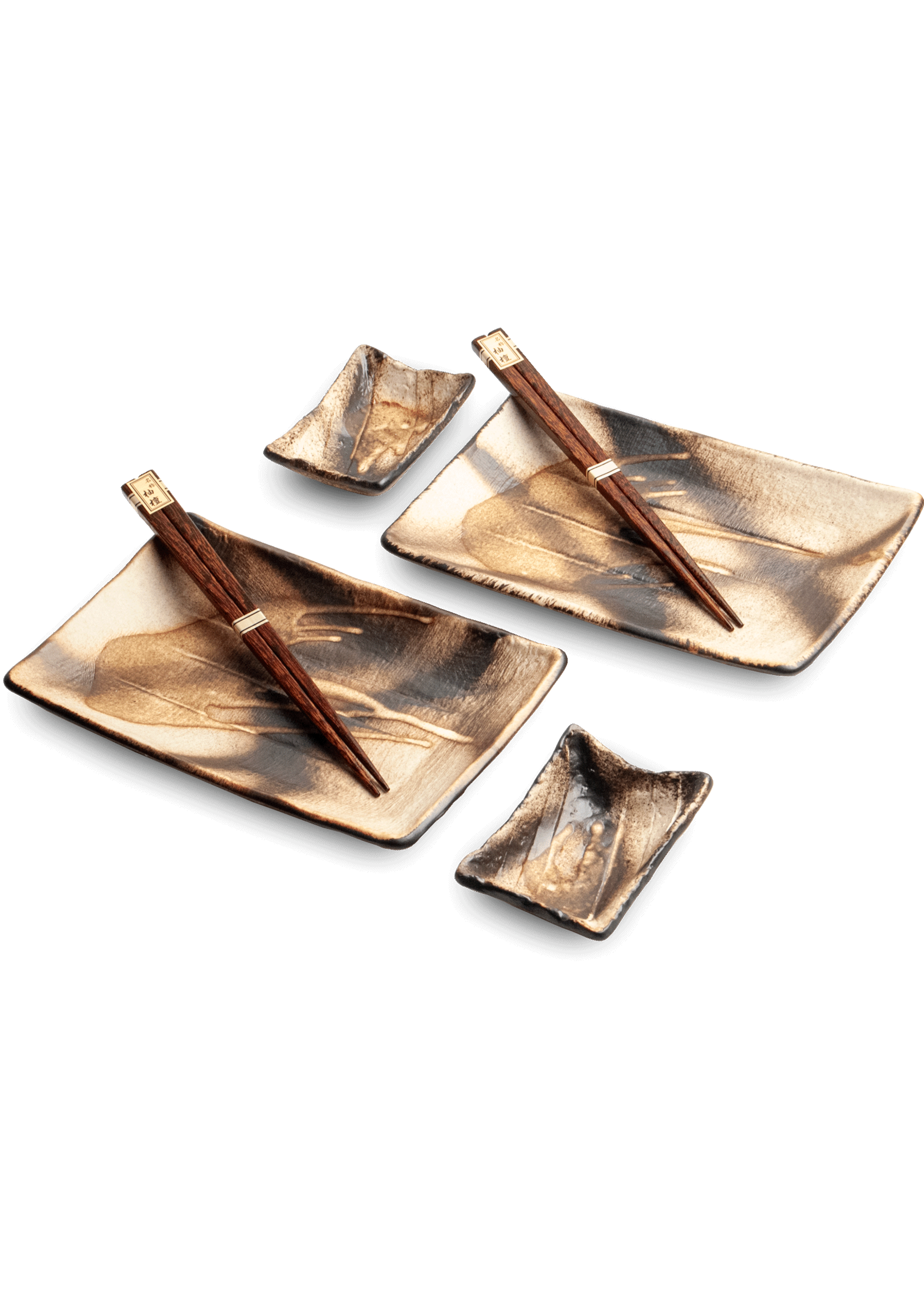 Edo Japan Sushi Set Mata, 2 pers., giftbox, made in Japan
