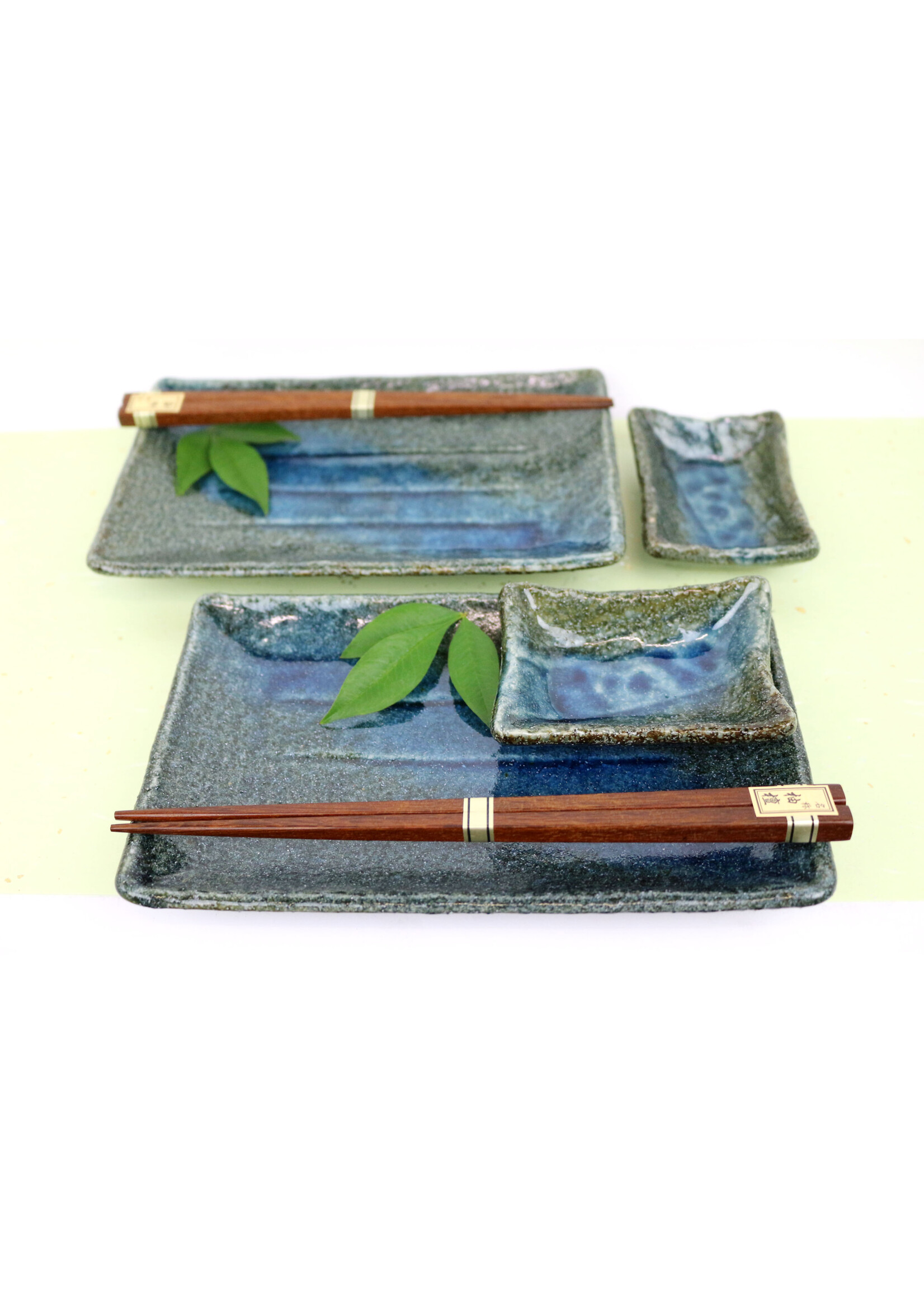 Edo Japan Sushi Set Aoguro, 2 pers., giftbox, made in Japan