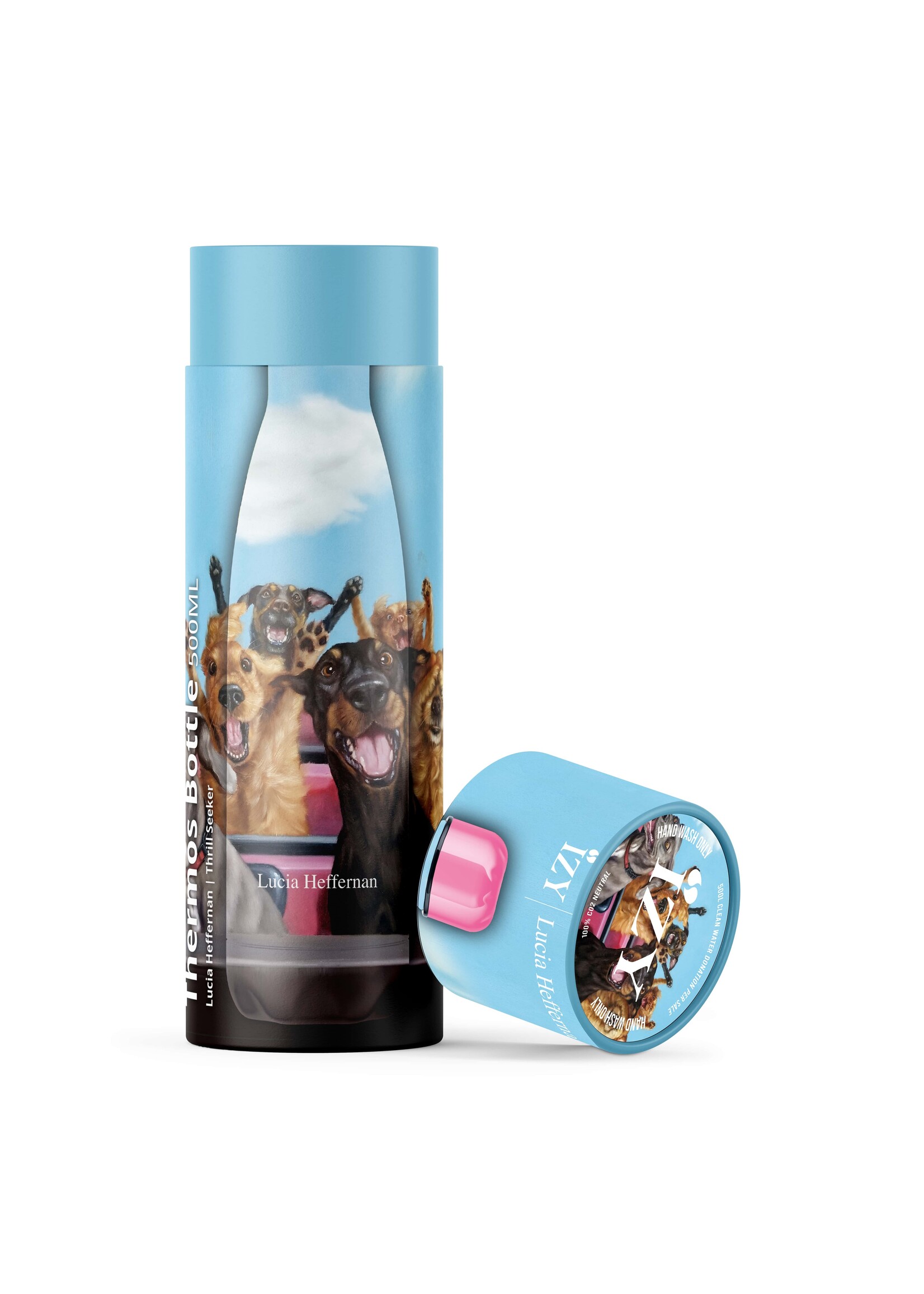 IZY Bottles IZY Bottle, Lucia Heffernan, 500ML, inox thermos bottle, giftbox