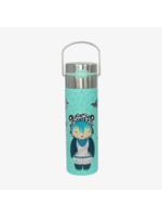Eigenart Leeza inox drink bottle and teamaker LITTLE ANIMALS LEO by Eigenart