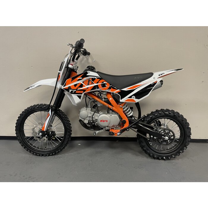 Kayo TT125 Dirtbike mit 14" 17" Räder - Schalter