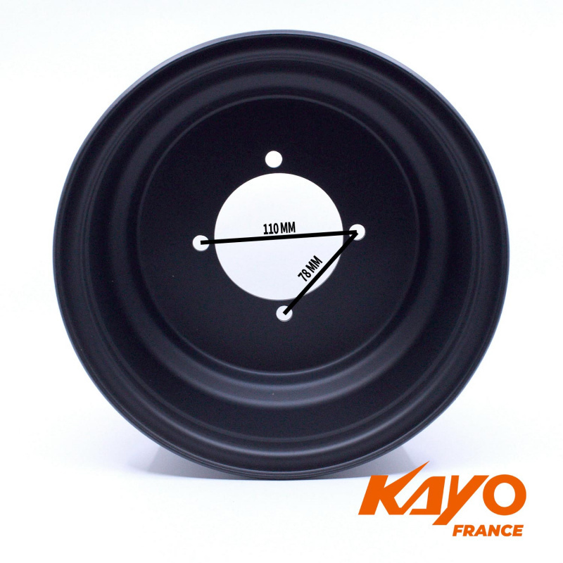 Kayo Felge vorne 10" für Kayo AU150